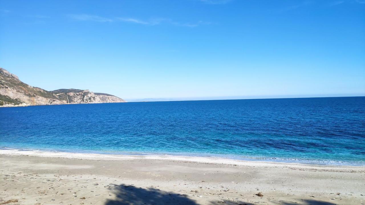 Villa With Aegean Views Akhladherí 외부 사진