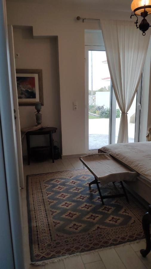 Villa With Aegean Views Akhladherí 외부 사진
