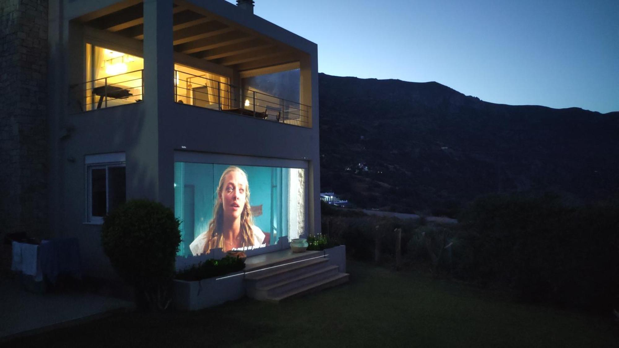 Villa With Aegean Views Akhladherí 외부 사진